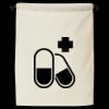 Double Cinch Recycled Canvas Shoe and Accessory Bag Thumbnail