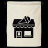 Double Cinch Recycled Canvas Shoe and Accessory Bag Thumbnail