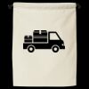 Double Cinch Recycled Canvas Shoe and Accessory Bag Thumbnail