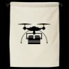 Double Cinch Recycled Canvas Shoe and Accessory Bag Thumbnail