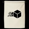 Double Cinch Recycled Canvas Shoe and Accessory Bag Thumbnail