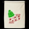 Double Cinch Recycled Canvas Shoe and Accessory Bag Thumbnail