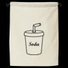 Double Cinch Recycled Canvas Shoe and Accessory Bag Thumbnail