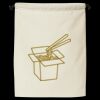 Double Cinch Recycled Canvas Shoe and Accessory Bag Thumbnail
