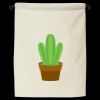 Double Cinch Recycled Canvas Shoe and Accessory Bag Thumbnail