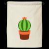 Double Cinch Recycled Canvas Shoe and Accessory Bag Thumbnail