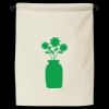 Double Cinch Recycled Canvas Shoe and Accessory Bag Thumbnail