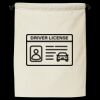 Double Cinch Recycled Canvas Shoe and Accessory Bag Thumbnail