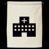 Double Cinch Recycled Canvas Shoe and Accessory Bag Thumbnail