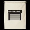 Double Cinch Recycled Canvas Shoe and Accessory Bag Thumbnail