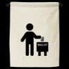 Double Cinch Recycled Canvas Shoe and Accessory Bag Thumbnail