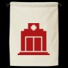 Double Cinch Recycled Canvas Shoe and Accessory Bag Thumbnail
