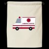 Double Cinch Recycled Canvas Shoe and Accessory Bag Thumbnail