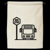 Double Cinch Recycled Canvas Shoe and Accessory Bag Thumbnail