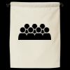 Double Cinch Recycled Canvas Shoe and Accessory Bag Thumbnail