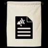 Double Cinch Recycled Canvas Shoe and Accessory Bag Thumbnail