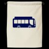 Double Cinch Recycled Canvas Shoe and Accessory Bag Thumbnail