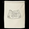 Double Cinch Recycled Canvas Shoe and Accessory Bag Thumbnail