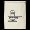 Double Cinch Recycled Canvas Shoe and Accessory Bag Thumbnail
