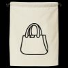 Double Cinch Recycled Canvas Shoe and Accessory Bag Thumbnail