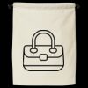 Double Cinch Recycled Canvas Shoe and Accessory Bag Thumbnail