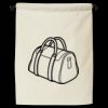 Double Cinch Recycled Canvas Shoe and Accessory Bag Thumbnail