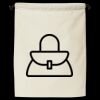 Double Cinch Recycled Canvas Shoe and Accessory Bag Thumbnail