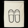 Double Cinch Recycled Canvas Shoe and Accessory Bag Thumbnail