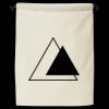 Double Cinch Recycled Canvas Shoe and Accessory Bag Thumbnail