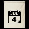 Double Cinch Recycled Canvas Shoe and Accessory Bag Thumbnail