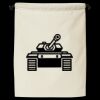 Double Cinch Recycled Canvas Shoe and Accessory Bag Thumbnail