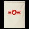 Double Cinch Recycled Canvas Shoe and Accessory Bag Thumbnail